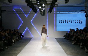Sisters Code by SBC model on a fashion show
