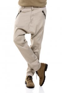 Enya trousers. Baggy styled, with fake zipp pockets.