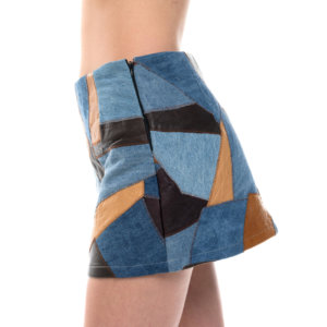 Patchwork bohemian mini skirt - Sisters Code by SBC