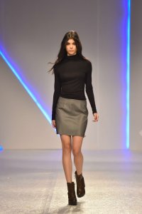 Embrace the city with your powerful “City” mini skirt.